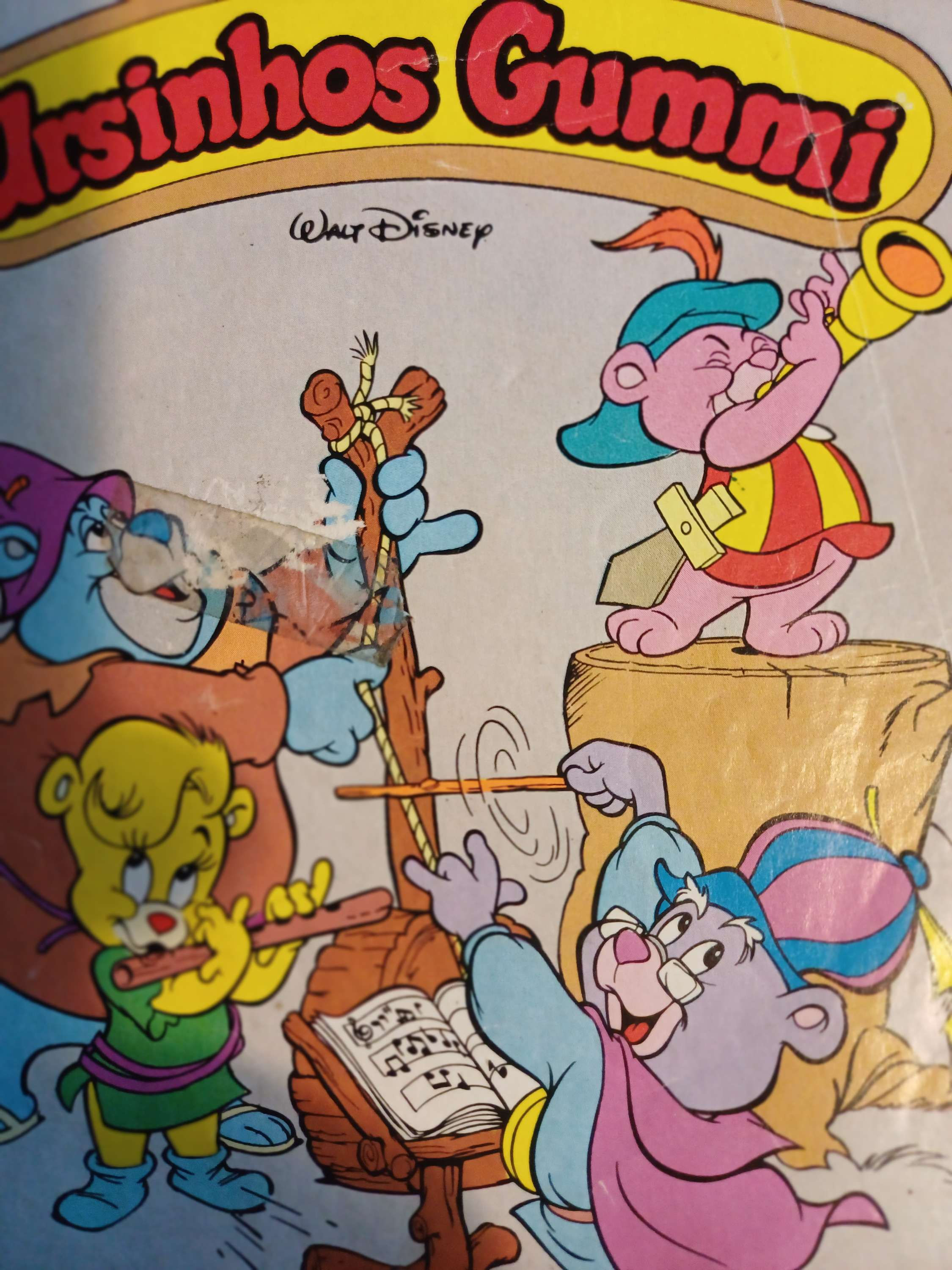 URSINHOS GUMMI Disney, # 8A da Abril 