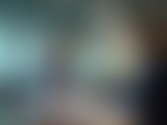 Two people in a meeting room discuss papers on a table. A man in a blue shirt gestures seriously. A woman listens attentively while in leadership coaching session.