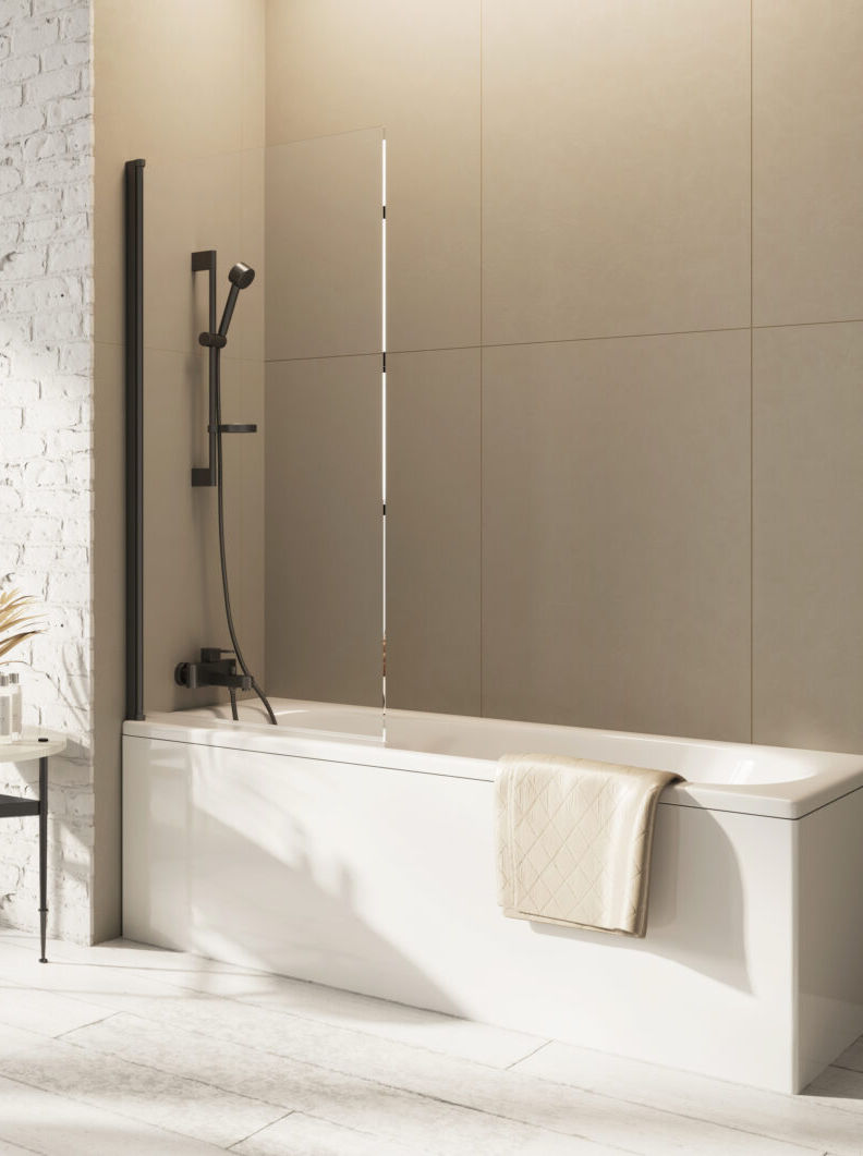 Thumbnail: Thale 8mm Square Bath Screen