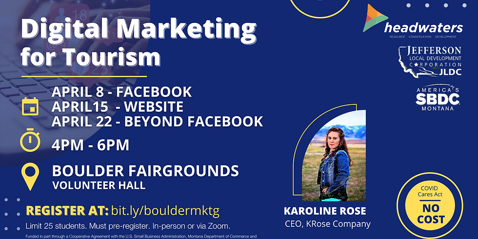 Digital Marketing for Tourism - Websites