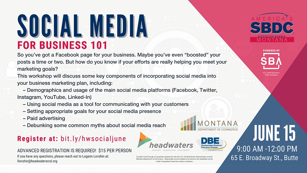 Social Media for Business 101