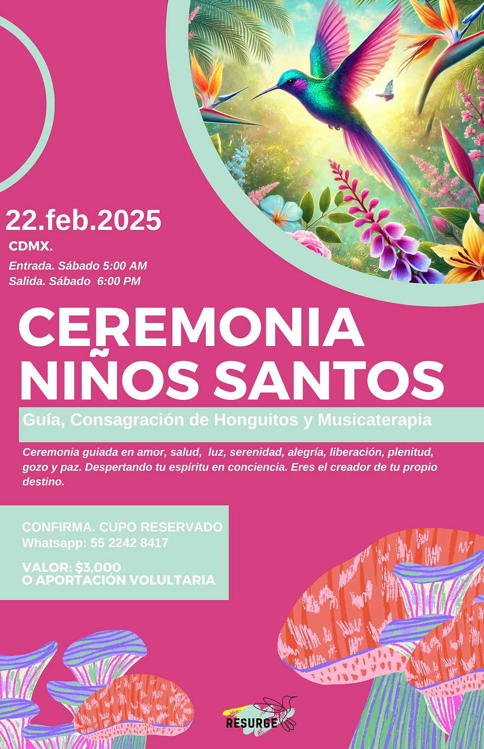 Ceremonia niños santos 
