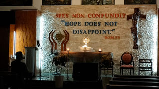 NFH Holds First Friday Vigil and Confession