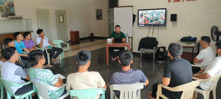 PSDP Aspirants with Newcomers Return to Nazareth Formation House