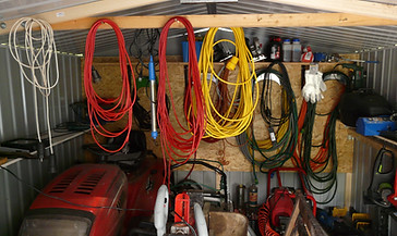 Organized Garage Tools