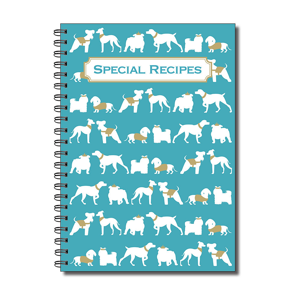 Thumbnail: Designer Range Special Recipes A5 120gsm 50 double sided pages Wirobound