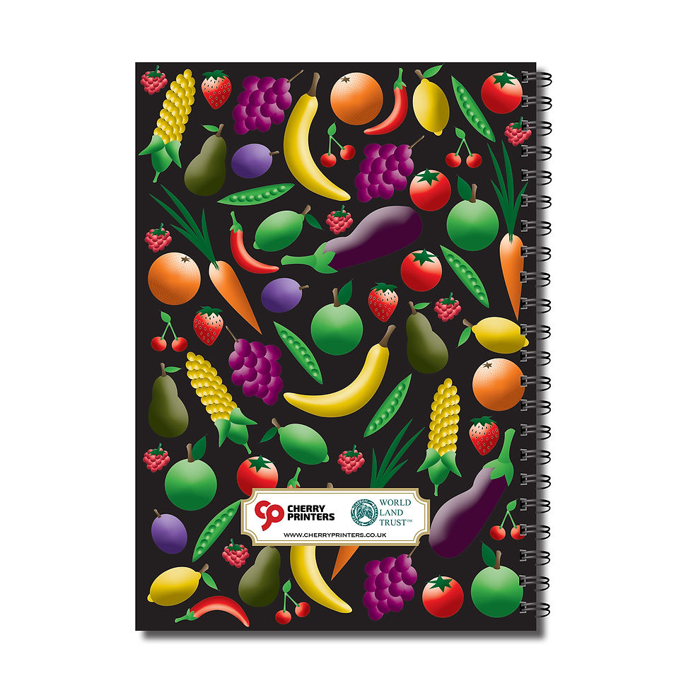 Thumbnail: Designer Range Gardeners Journal A5 120gsm 50 double sided pages Wiroboun
