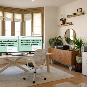 Bureau propre et ordonné — nettoyage professionnel Paris