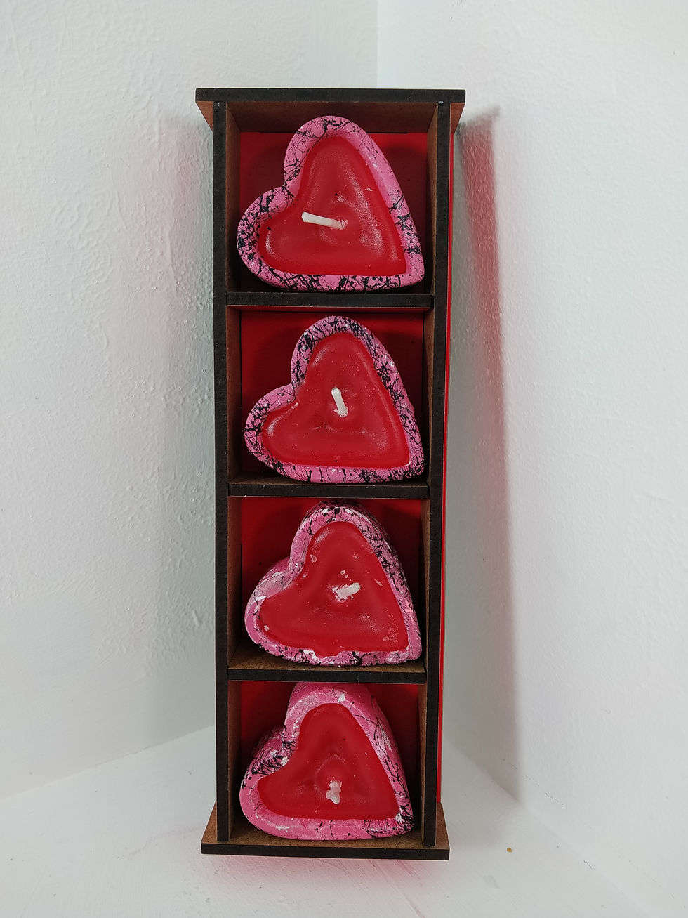 Küçük resim: Kalp tealight mum 