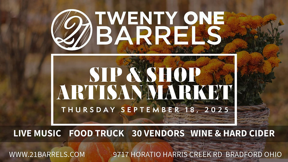 Sip & Shop Artisan Market