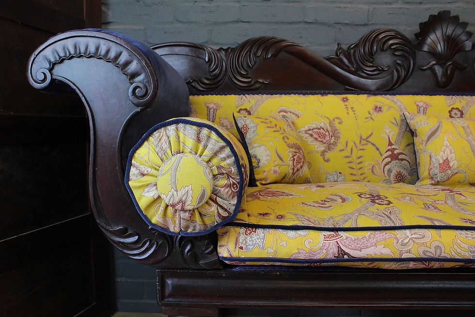 Thumbnail: William IV Scroll Arm Day Bed