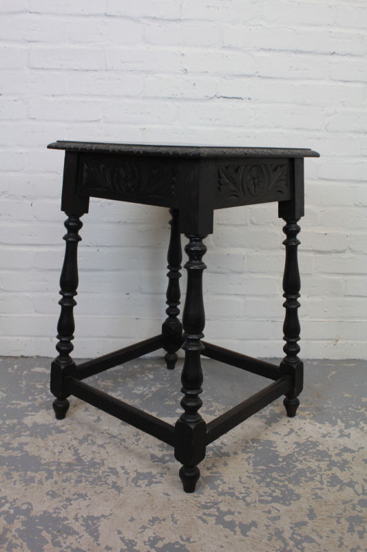Thumbnail: Ebonised Occasional Table