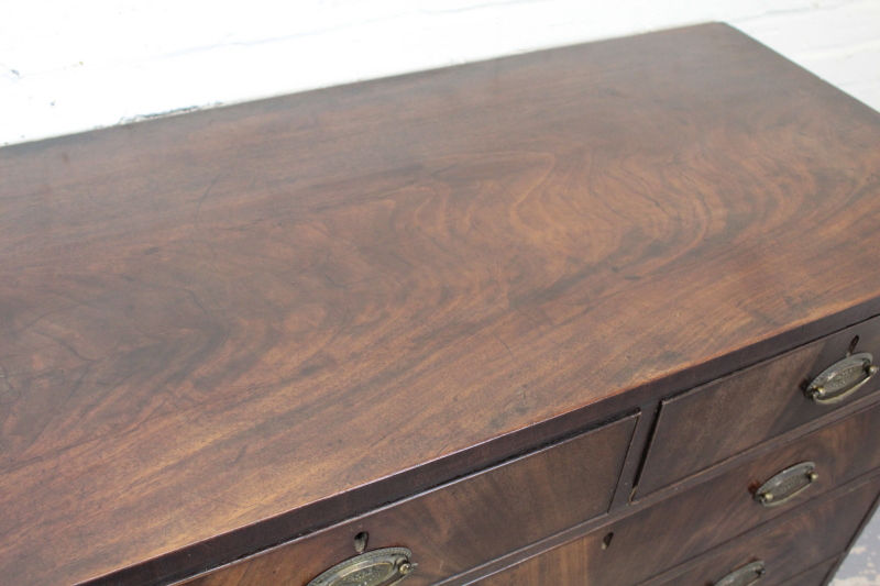 Thumbnail: George III Dark Mahogany Chest of Drawers