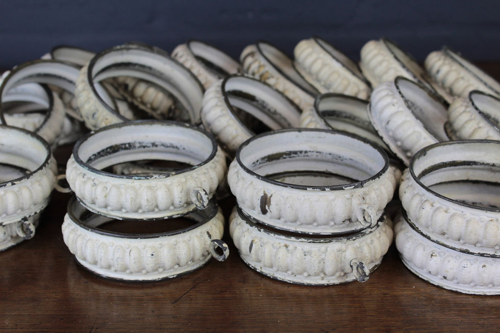 Thumbnail: Set of Victorian Curtain Rings