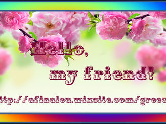 Hello, my friends! Good month!