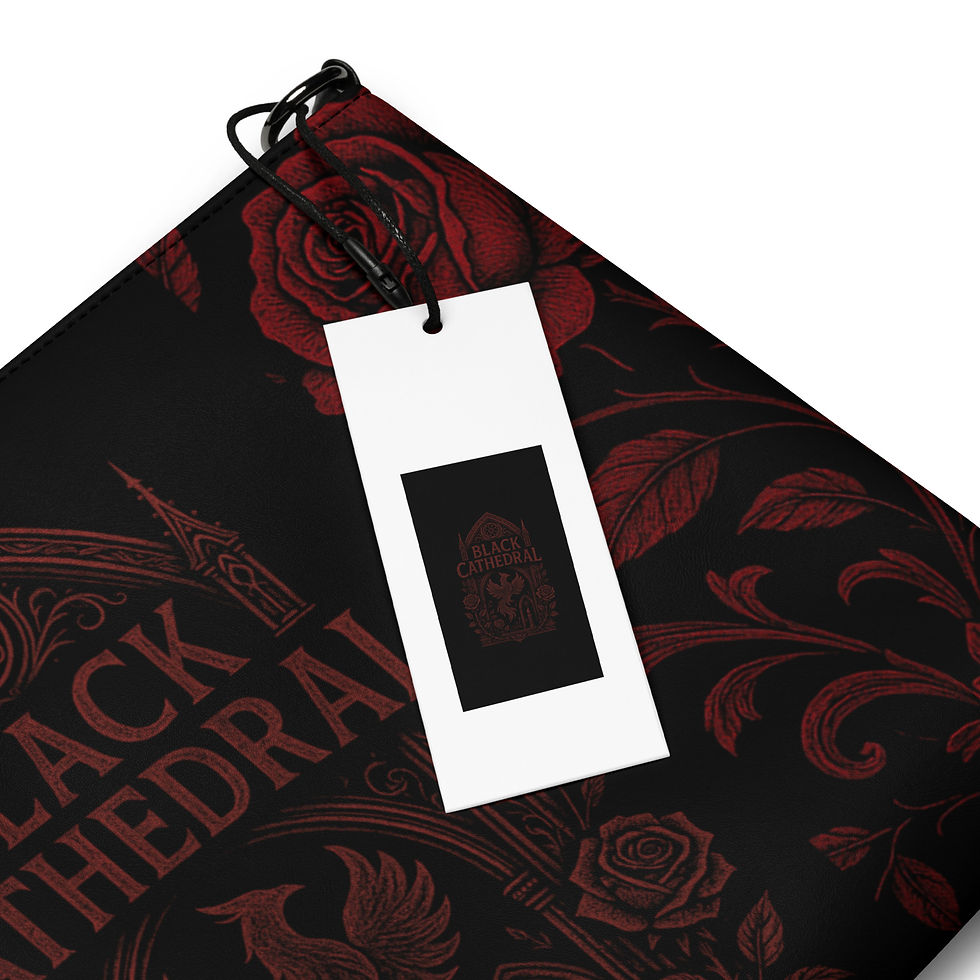 Thumbnail: Black Cathedral Crossbody Bag
