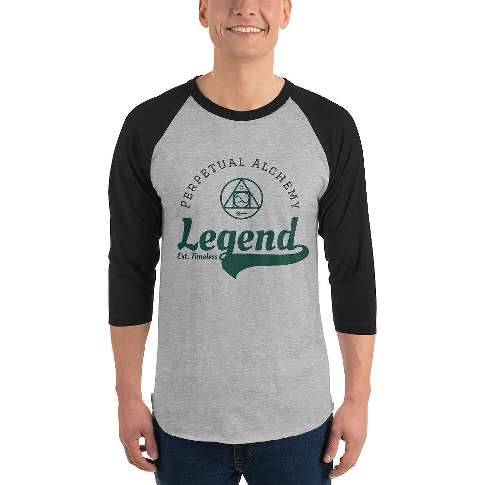 Thumbnail: Perpetual Alchemy 3/4 Sleeve Raglan Shirt