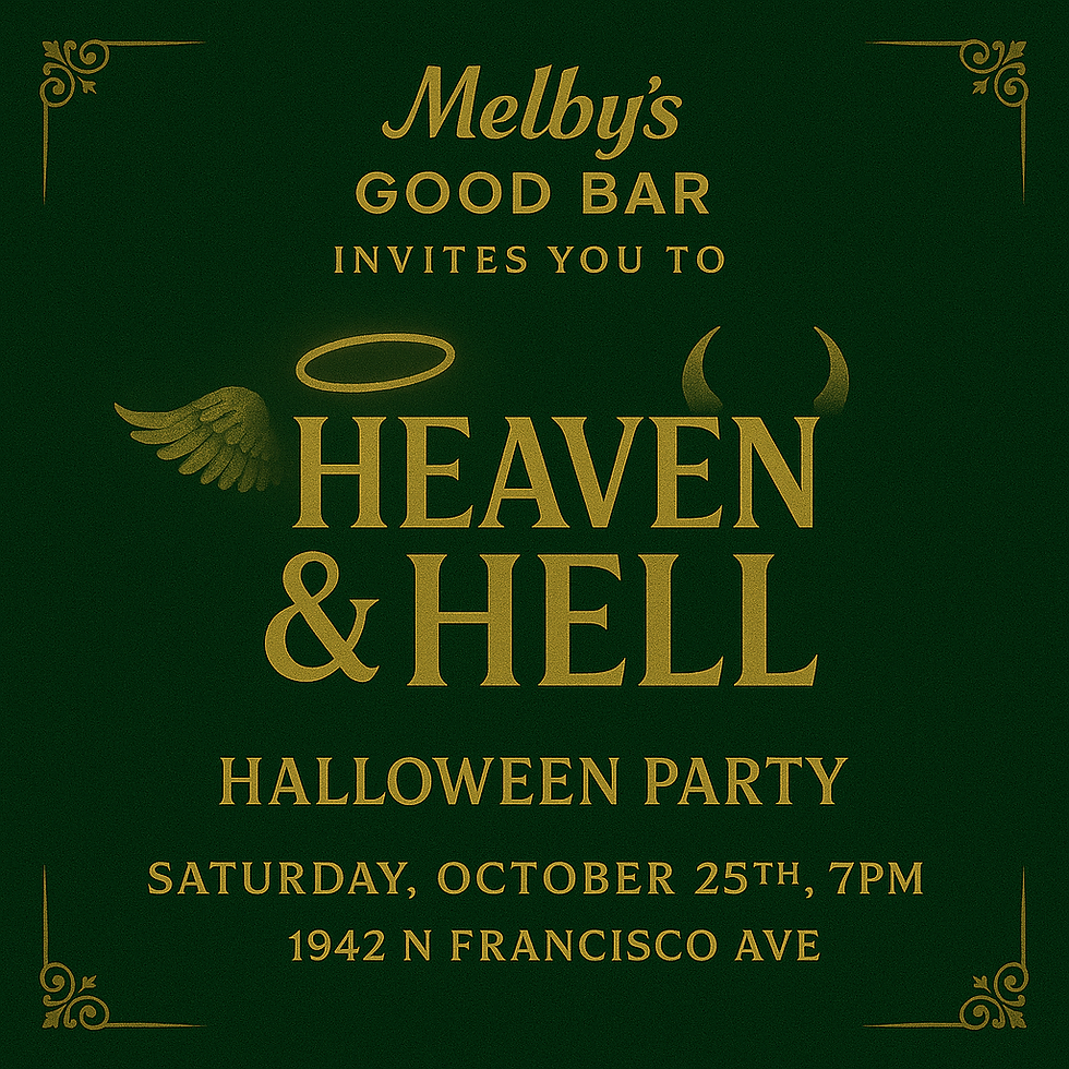 Melby's Good Bar Halloween: Heaven & Hell