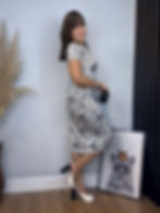 Vestido de Malha Canelada