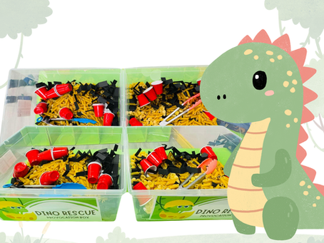 Dino Rescue Mission: A Tangle of Treasures!