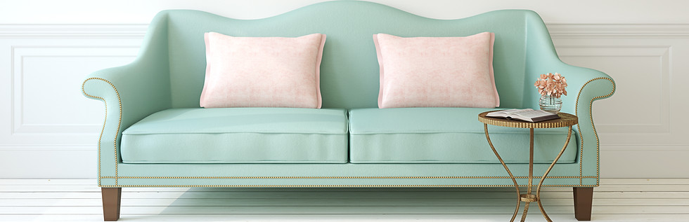 Pastel Sofa Setup