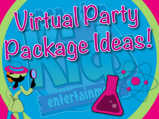 Virtual Party Package Ideas | Non-Stop Kids Entertainment Virtual Parties 2020