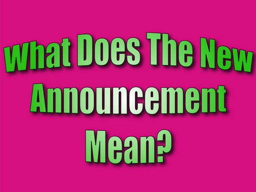 What Does The New Announcement Mean? | Children's Entertainment Plans
