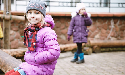 Girl in Warm Clothes