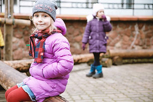 Girl in Warm Clothes
