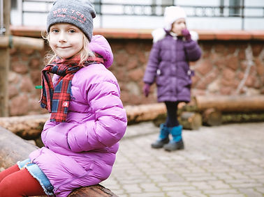 Girl in Warm Clothes