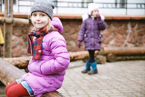 Girl in Warm Clothes