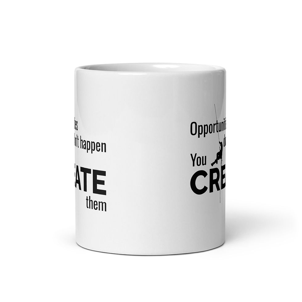 Thumbnail: Create Your Own Opportunities - Ceramic Mug