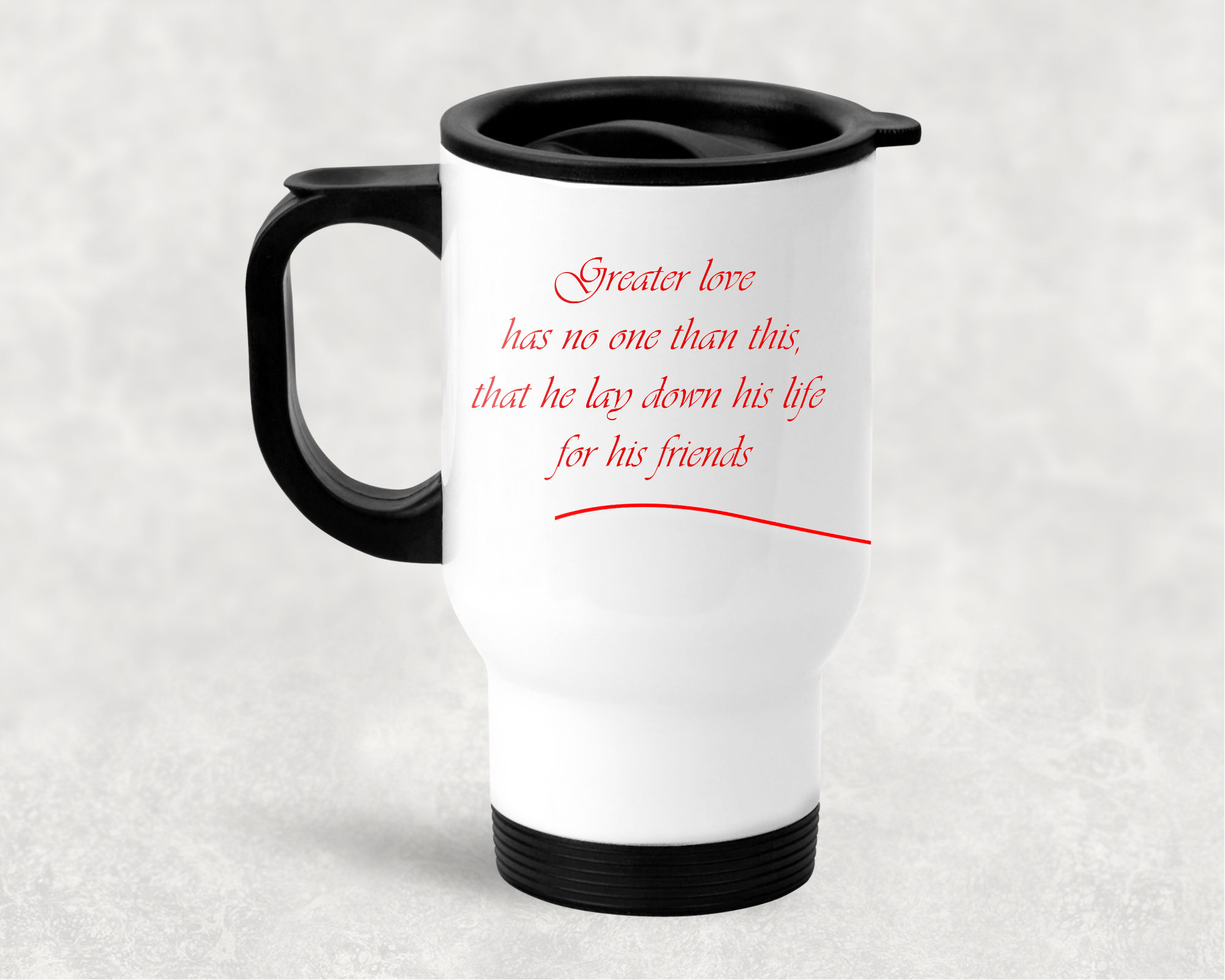 Greater Love - Travel Mug