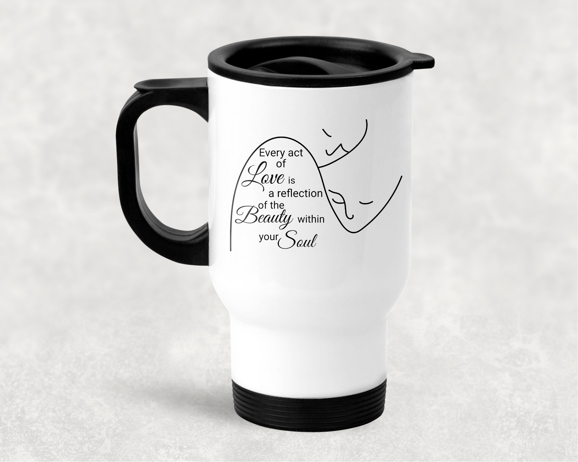 Reflection of Beauty - Travel Mug