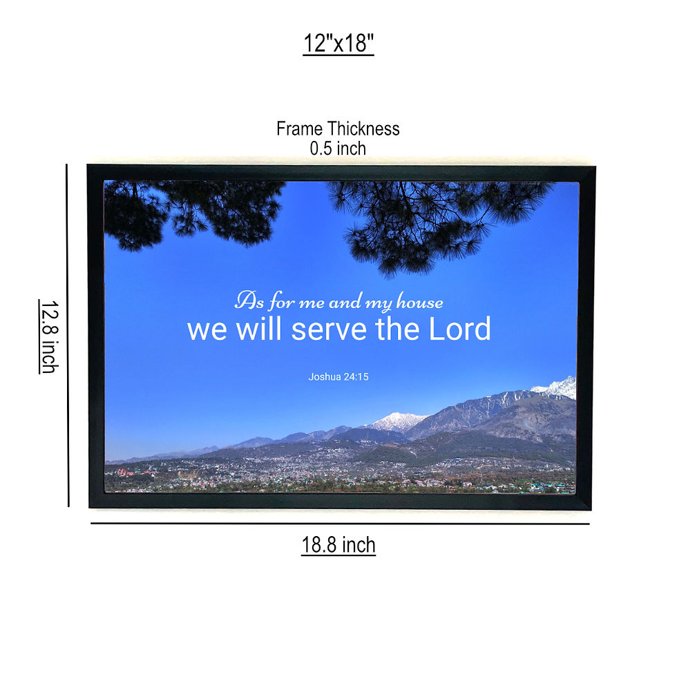 Thumbnail: Joshua 24:15 We Will Serve The Lord