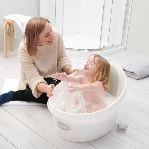 Thumbnail: Shnuggle Toddler Bath Tub (Taupe)