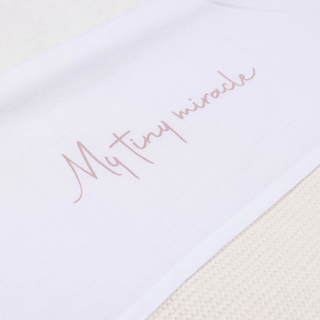 JOLLEIN - Sheet 120x150cm - My Tiny Miracle - Wild Rose