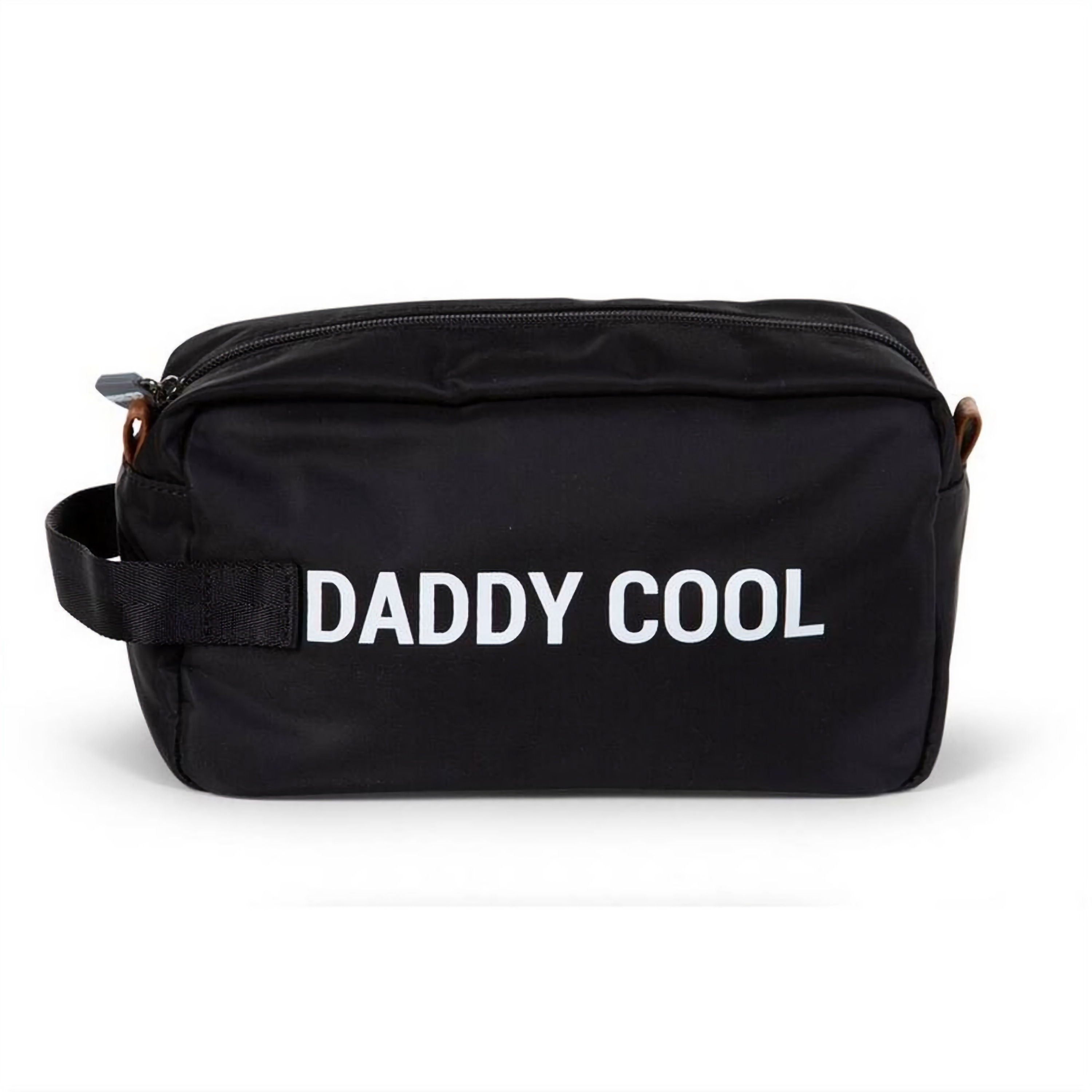 Childhome Daddy Cool Toiletry Bag (Black/White)