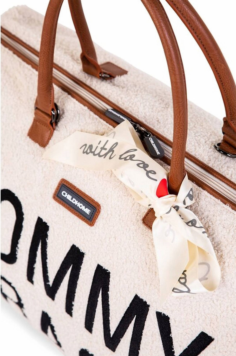 Thumbnail: Childhome Mommy Bag (Teddy Off White)