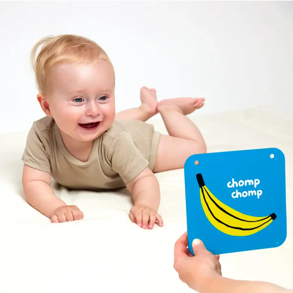 Thumbnail: BANANA PANDA - High Contrast Baby Cards 6m+