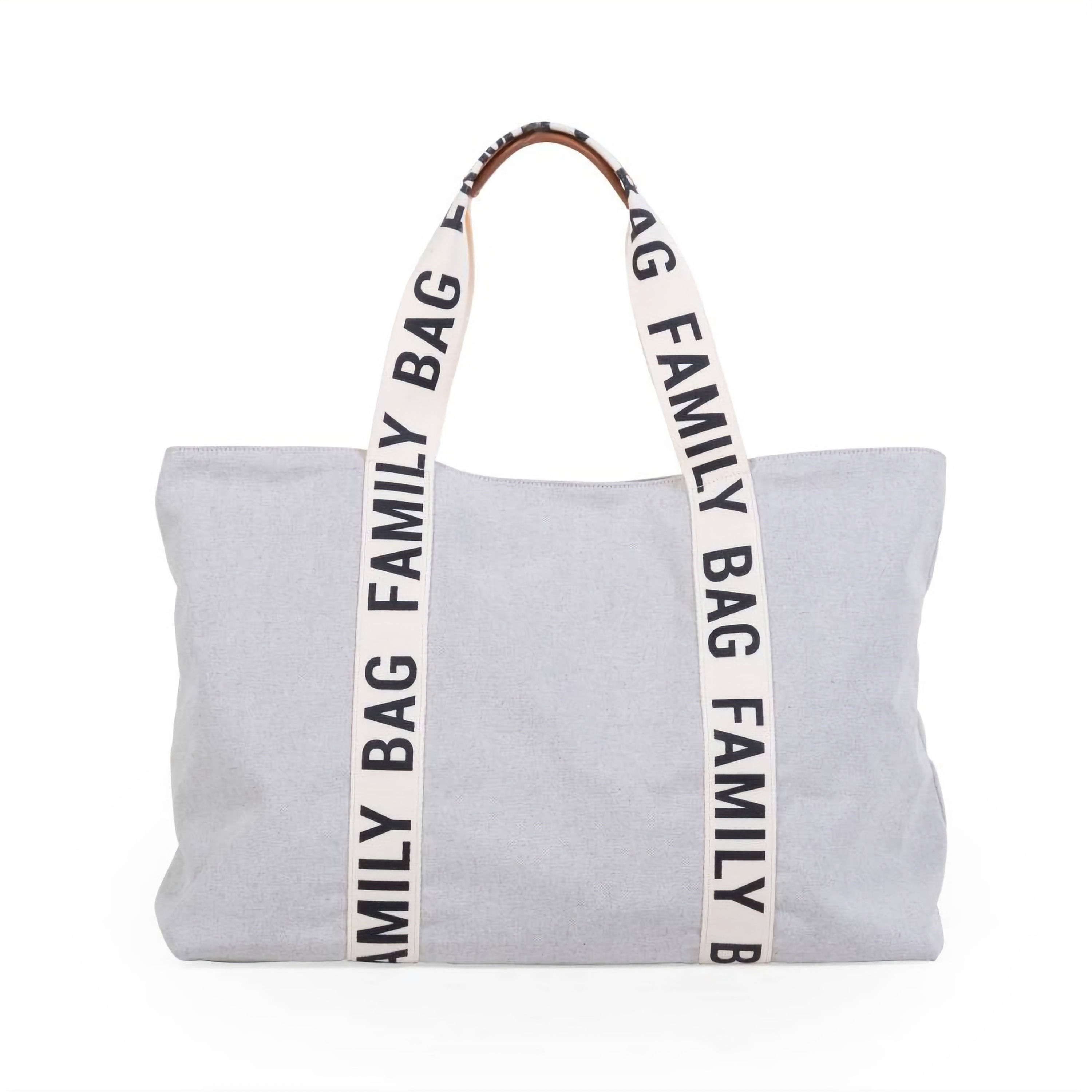 Childhome Family Bag Signature Canvas (Off White)