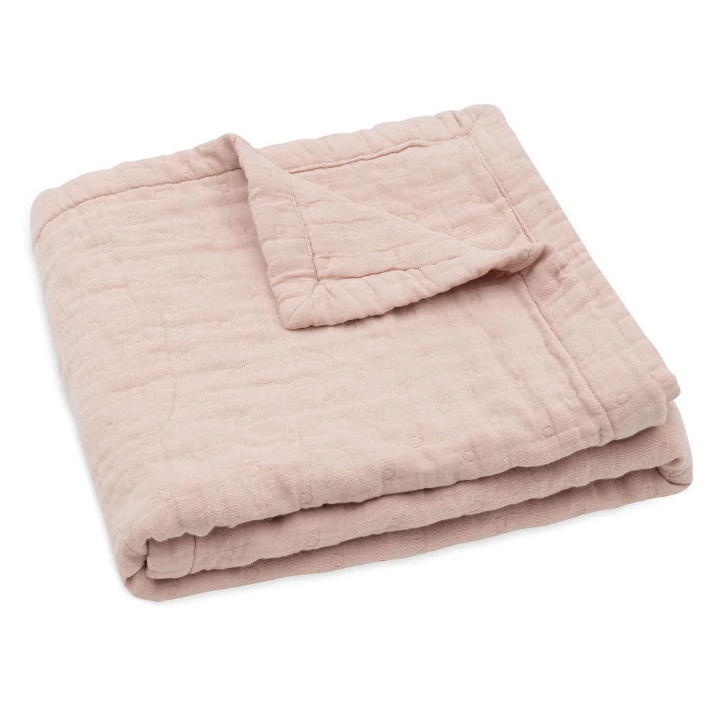 JOLLEIN - Blanket Cradle Muslin 75x100cm - Jacquard Wild Rose