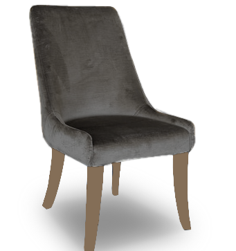 EDMAN CHARCOAL CHAIR FABRIC