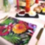 Navy Blue, Heat resistant, durable, dining table placemats