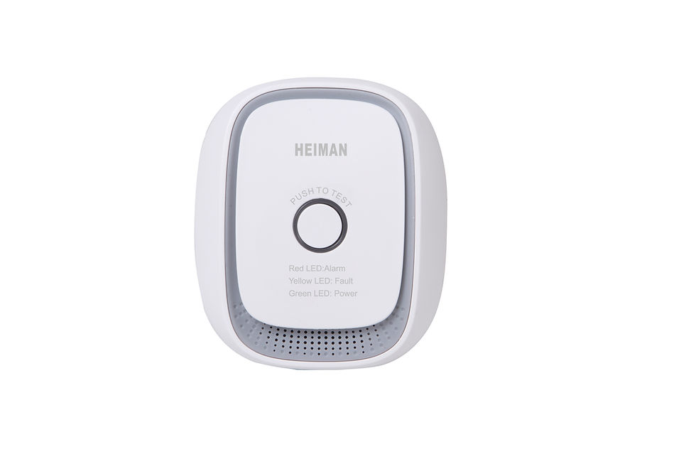 HEIMAN Gas Sensor Zigbee with central test button