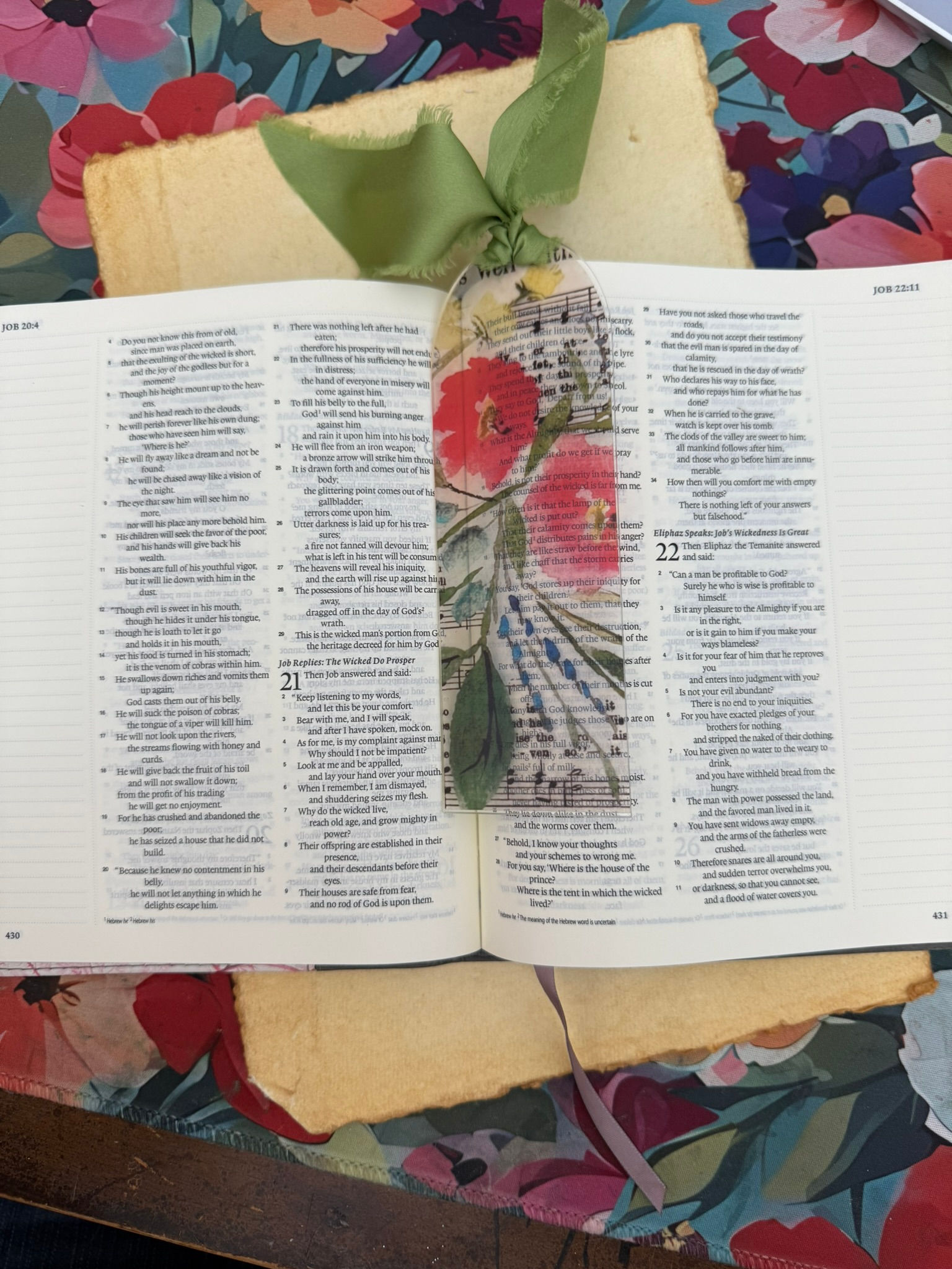 It is Well Acrylic Bookmark