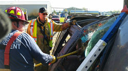 Removing Glass from Vehicle