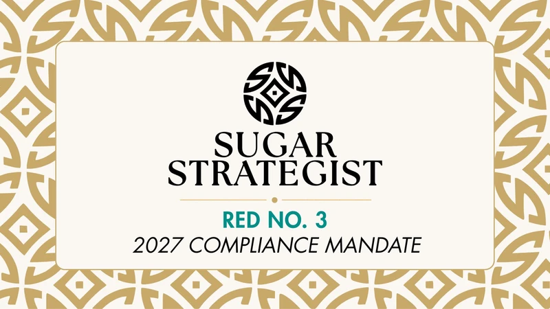 Cover slide for Red No 3 2027 Compliance Mandate Webinar