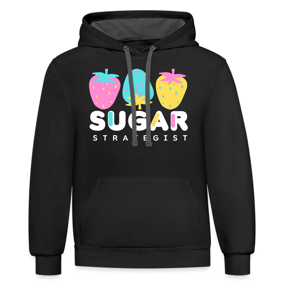 Thumbnail: Hoodie with Sugar Strategist Logo
