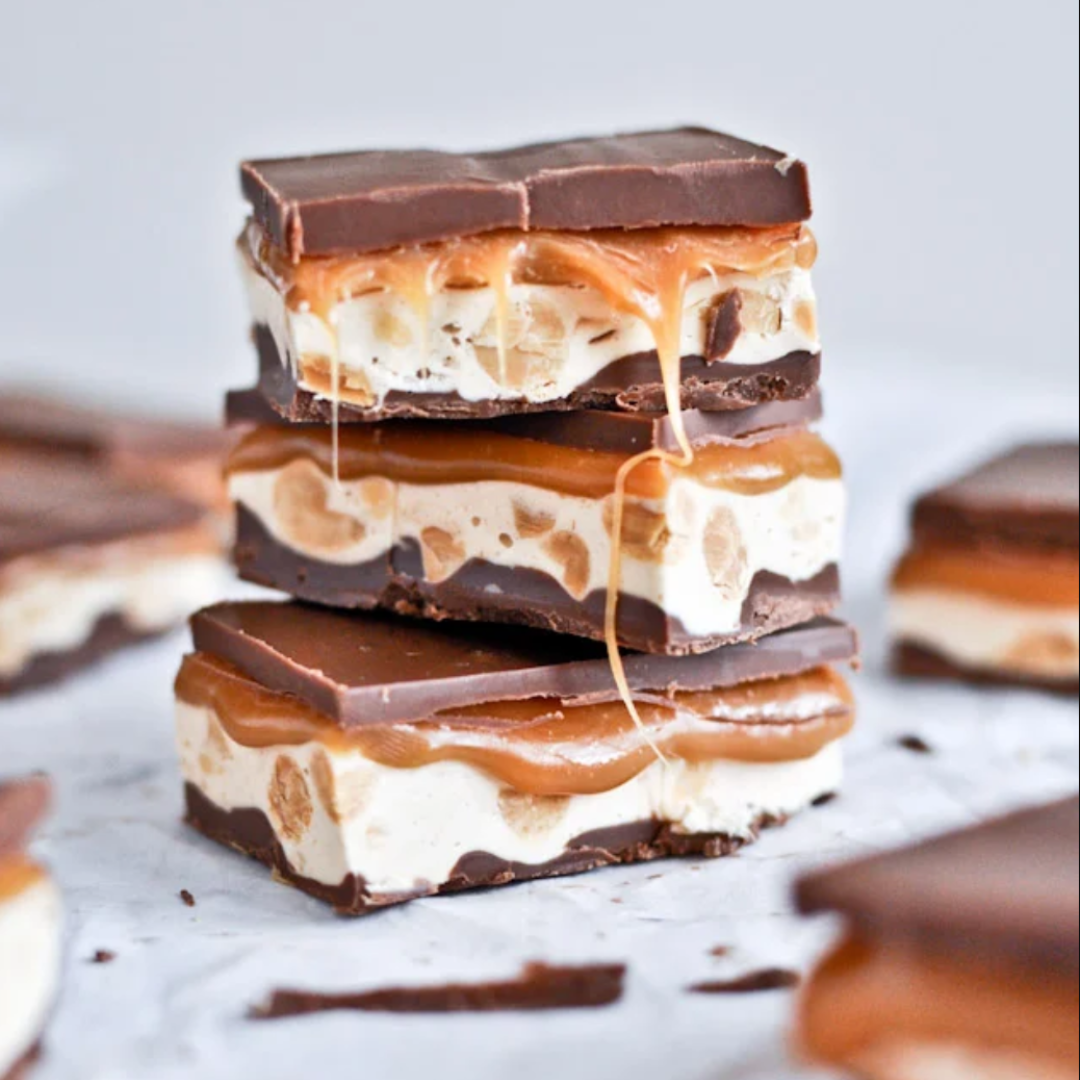 Recipe: Snickers Bars (semi-homemade)